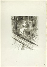 Baron Moïse, the Box, from Au Pied du Sinaï, 1897, published 1898, Henri de Toulouse-Lautrec,