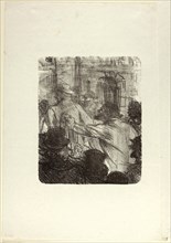 Textile Market, Cracow, from Au Pied du Sinaï, 1897, published 1898, Henri de Toulouse-Lautrec,