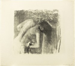 After the Bath (large version), 1891–92, Edgar Degas, French, 1834-1917, France, Lithograph,