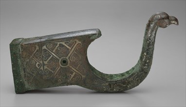 Bow Support for a Crossbow, Eastern Zhou dynasty, Warring States period (480–221 B.C.), c. 4th