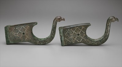 Bow Support for a Crossbow, Eastern Zhou dynasty, Warring States period (480–221 B.C.), c. 4th