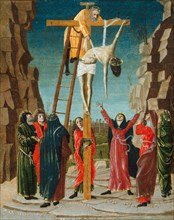 The Descent from the Cross, c. 1485, Butinone, Bernardino, Italian, c. 1450-before November 1510,
