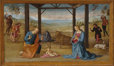 The Nativity, 1500/05, Perugino (Pietro di Cristoforo Vannucci), Italian, 1445/46-1523, Italy,