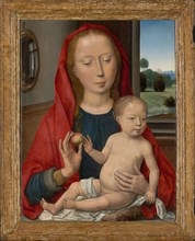 Virgin and Child, 1485/90, Hans Memling, Netherlandish, 1435/40–1494, Netherlands, Oil on panel,