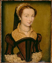 Portrait of Louise de Halluin, dame de Cipierre, c. 1555, Corneille de Lyon, French, 1500/10–1575,