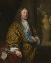 Portrait of a Gentleman, 1680, Caspar Netscher, Dutch, 1639-1684, Holland, Oil on canvas, 18 1/2 x