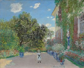 The Artist’s House at Argenteuil, 1873, Claude Monet, French, 1840-1926, France, Oil on canvas, 60