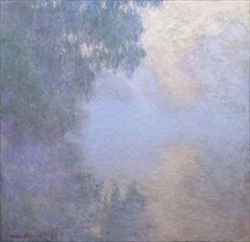 Branch of the Seine near Giverny (Mist), from the series Mornings on the Seine, 1897, Claude Monet,