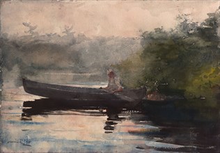 The End of the Day, Adirondacks, 1890, Winslow Homer, American, 1836-1910, United States,