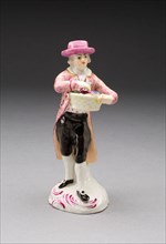 Figure of a Man with Grapes, c. 1790, Limbach Porcelain Factory, German, 1772-1944,