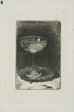 The Wine Glass, 1859, James McNeill Whistler, American, 1834-1903, United States, Etching with foul
