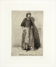 La Mère Gérard, 1858, James McNeill Whistler, American, 1834-1903, United States, Etching in black