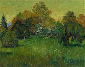 The Poet’s Garden, 1888, Vincent van Gogh, Dutch, 1853-1890, Netherlands, Oil on canvas, 28 3/4 ×