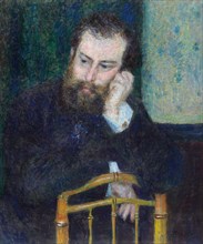 Alfred Sisley, 1876, Pierre-Auguste Renoir, French, 1841-1919, France, Oil on canvas, 66.2 × 54.8