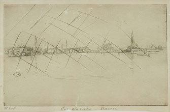 La Salute: Dawn, 1879/80, James McNeill Whistler, American, 1834-1903, United States, Etching and