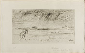 The Storm, 1861, James McNeill Whistler, American, 1834-1903, United States, Drypoint, with