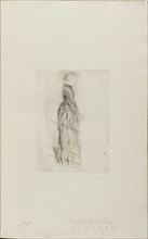 The Little Velvet Dress, 1873, James McNeill Whistler, American, 1834-1903, United States, Drypoint