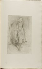 Florence Leyland, 1874, James McNeill Whistler, American, 1834-1903, United States, Drypoint with