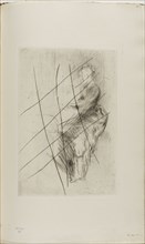 The Piano, 1875–1877, James McNeill Whistler, American, 1834-1903, United States, Drypoint with
