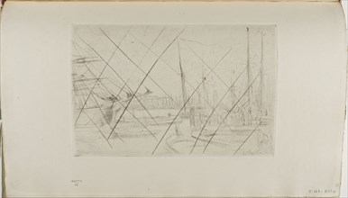 From Billingsgate, 1876/77, James McNeill Whistler, American, 1834-1903, United States, Drypoint