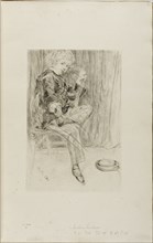 Arthur Haden, 1859, James McNeill Whistler, American, 1834-1903, United States, Drypoint, with