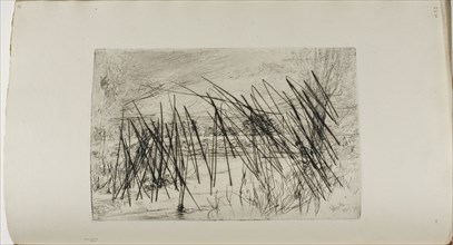 Landscape with Fisherman, 1861, James McNeill Whistler, American, 1834-1903, United States, Etching