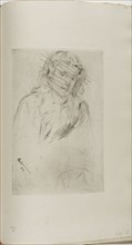 Fumette’s Bent Head, 1859, James McNeill Whistler, American, 1834-1903, United States, Drypoint