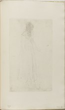 Whistler’s Mother, 1871, James McNeill Whistler, American, 1834-1903, United States, Drypoint with