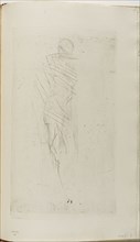 Nude Posing, 1874/75, James McNeill Whistler, American, 1834-1903, United States, Drypoint with