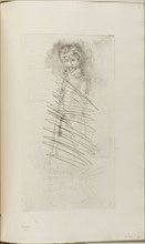 Girl Standing, 1875, James McNeill Whistler, American, 1834-1903, United States, Drypoint with foul