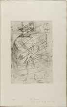 Portrait of a man, 1860, James McNeill Whistler, American, 1834-1903, United States, Drypoint with