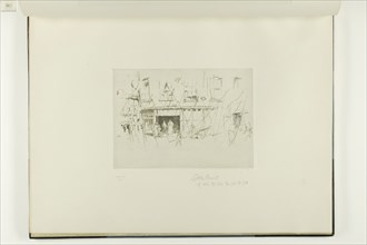 Little Court, 1880/81, James McNeill Whistler, American, 1834-1903, United States, Etching and