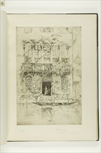 The Balcony, 1879/80, James McNeill Whistler, American, 1834-1903, United States, Etching and