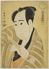 Kinokuniya Tosshi (The actor Sawamura Sojuro III as Kujaku Saburo Narihira), 1794, Toshusai Sharaku