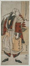 The Actor Matsumoto Koshiro IV as the Boatman Minagawa Shin’emon of Reisengasaki in Kamakura,