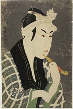 The actor Matsumoto Koshiro IV as Gorobei, 1794, Toshusai Sharaku ??? ??, Japanese, active 1794-95,