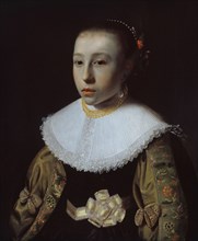 Portrait of a Young Girl, 1633/35, Attributed to Pieter Dubordieu, Dutch, 1609/10–after 1678,