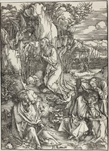 Agony in the Garden, from The Large Passion, c. 1496–97, Albrecht Dürer, German, 1471-1528,