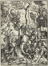 The Lamentation, from The Large Passion, c. 1498–99, published 1511, Albrecht Dürer, German,
