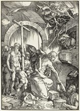 The Harrowing of Hell, Christ in Limbo, plate nine from The Large Passion, 1510, Albrecht Dürer,