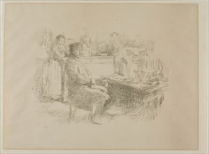 The Shoemaker, 1896, James McNeill Whistler, American, 1834-1903, United States, Transfer