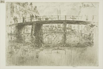 Bridge, Amsterdam, 1889, James McNeill Whistler, American, 1834-1903, United States, Etching with