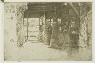 The Mill, 1889, James McNeill Whistler, American, 1834-1903, United States, Etching and drypoint