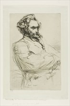 C. L. Drouet, Sculptor, 1859, James McNeill Whistler, American, 1834-1903, United States, Etching