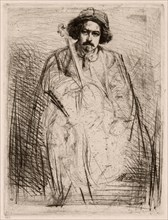 J. Becquet, Sculptor, 1859, James McNeill Whistler, American, 1834-1903, United States, Drypoint