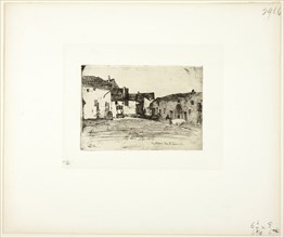 Liverdun, 1858, James McNeill Whistler, American, 1834-1903, United States, Etching with foul
