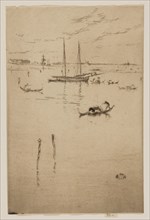 The Little Lagoon, 1879/80, James McNeill Whistler, American, 1834-1903, United States, Etching and