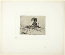 En Plein Soleil, 1858, James McNeill Whistler, American, 1834-1903, United States, Etching with
