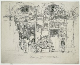 Sunflowers, Marché St Germain, Paris, 1888/93, James McNeill Whistler, American, 1834-1903, United