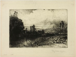On the Test, c. 1859, Francis Seymour Haden, English, 1818-1910, England, Etching and drypoint on